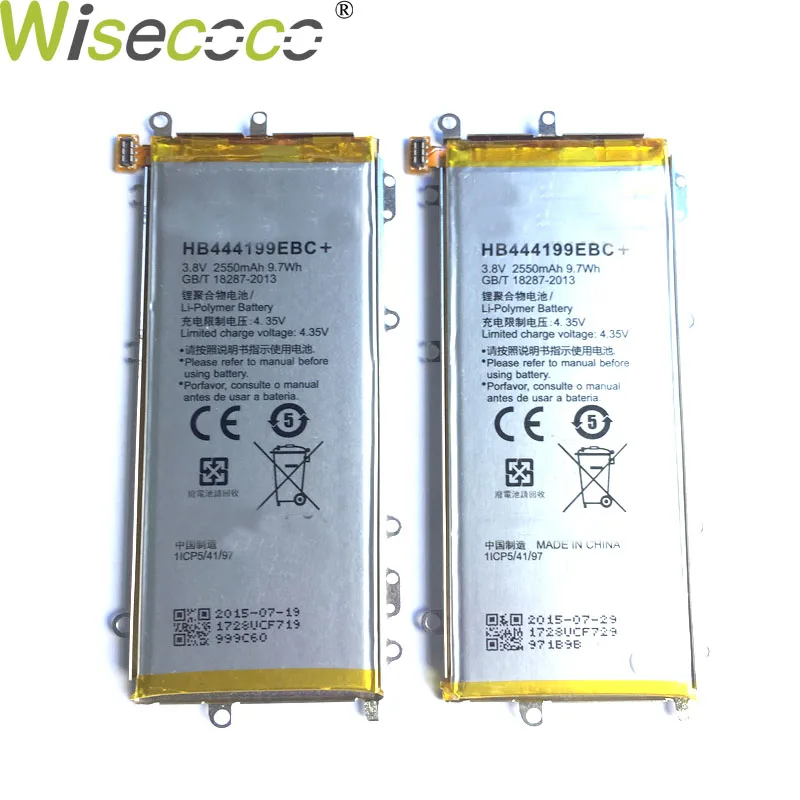 

Wisecoco Original HB444199EBC With iron frame Battery For Huawei Honor 4C C8818 CHM-CL00 CHM-UL00 CHM-U01 CHM-TL00H