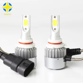 

2pcs 9005 COB LED Car Headlight Bulb Kit 72W 8000lm Auto Front Light 9005 Fog Light Bulbs 6500K 12V 24V Led Automotive Headlamp