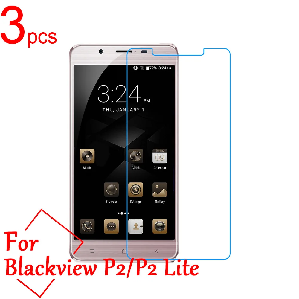 

3pcs Ultra Clear/Matte/Nano anti Explosion LCD Screen Protector Cover For Blackview A5 A8 Max R6 E7s P2/P2 Lite Protective Film