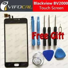 Blackview bv2000 сенсорный экран + инструменты 100% первоначально дигитайзер стеклянная панель замена тяга для blackview bv2000 мобильного телефона