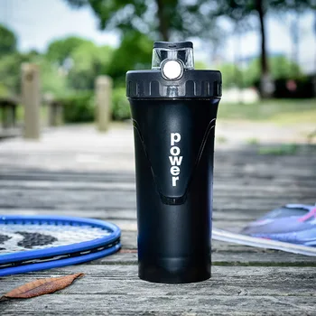 

Protein Powder Shake Cup Plastic Exercise Fitness Play Shake Cup Shake Shake Cup Men's and Women's Water Cups