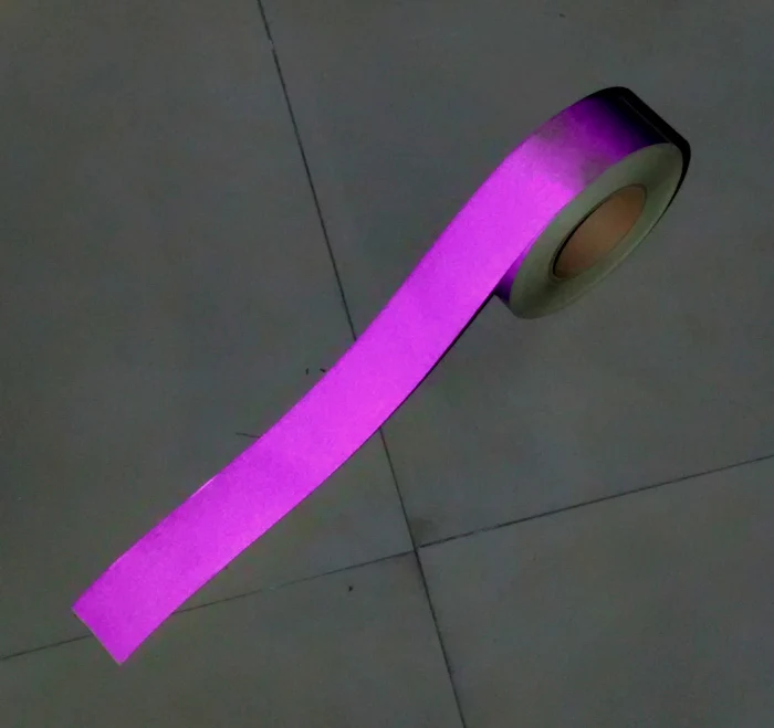 Buy Pure Purple Color Reflective Warning Tape For Car