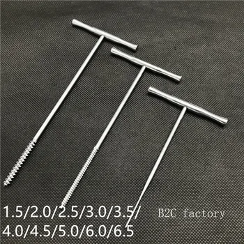 

1pcs Stainless steel T handle Bone Taps Orthopedics Veterinary instrument