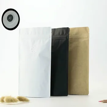 

10pcs Matte White/Black/Kraft Paper Metallice Mylar Foil Reclosable Zipper Top Packing Stand Up Storage Bag With Zip Lock