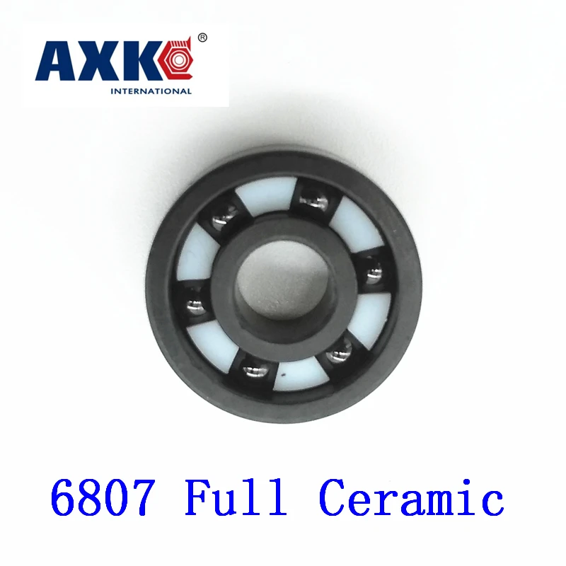 

2023 Real Rolamentos Axk 6807 Full Ceramic Bearing ( 1 Pc ) 35*47*7 Mm Si3n4 Material 6807ce All Silicon Nitride Ball Bearings