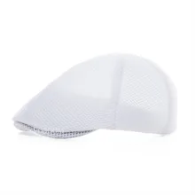 Voboom летняя плоская кепка для мужчин сетчатый головной убор Airy 6 панель женская кепка газетчика легкий дышащий берет Защита от солнца головной убор 125