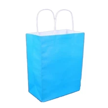 ABDB квадратная карманная хозяйственная сумка конфет 6 цветов Экологичная многоразовая складная крафт-бумага многоразовая складная сумка для покупок