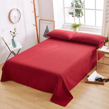 

Classic Bed Sheet Earthing Sheet Shams Solid Bedsheet Bedspreads Bed Flat Sheet Double Bed Covers Purple Cotton Bed Sheet Set