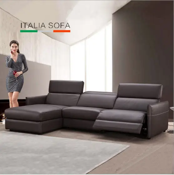 مجموعة أريكة الزاوية أريكة غرفة المعيشة كرسي الأريكة والجلود والأرائك قطاعات moveis muebles دي سالا الكهربائية الفقرة كازا