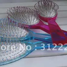 Высокое качество Сталь расческа, 12 шт/много, Цвет: розовый, синий