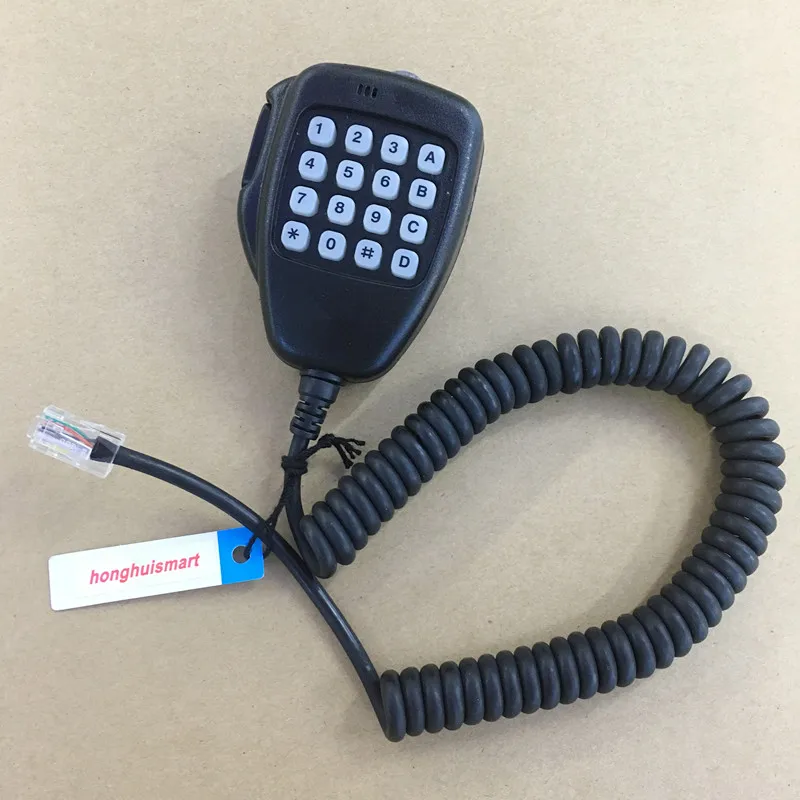 

honghuismart HM118TN Microphone speaker 8pins for Icom IC-2720H IC-2725E IC-208H IC-E208 IC-V8000 IC-2200H etc car vehicle radio