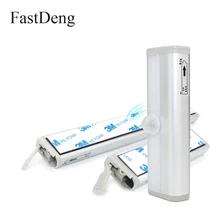 Ночник Беспроводной Батарея движения PIR Сенсор светодио дный под свет шкафа 6/10 светодио дный s для Шкаф Беспроводная лампа