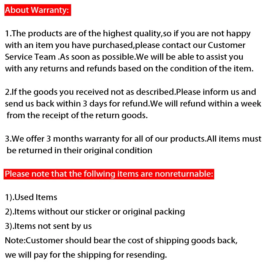 about warranty
