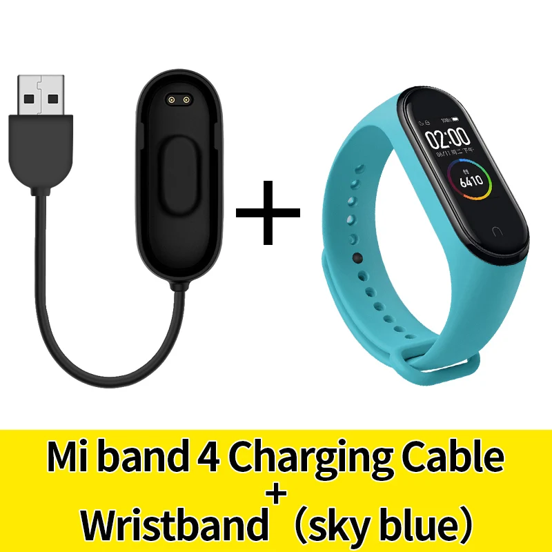 Ремешок на запястье для Xiaomi mi 4 ремешка Xiaomi mi 4 спортивный силиконовый браслет mi Band 4 nfc/usb кабель для зарядки Замена Cha - Цвет ремешка: 2553