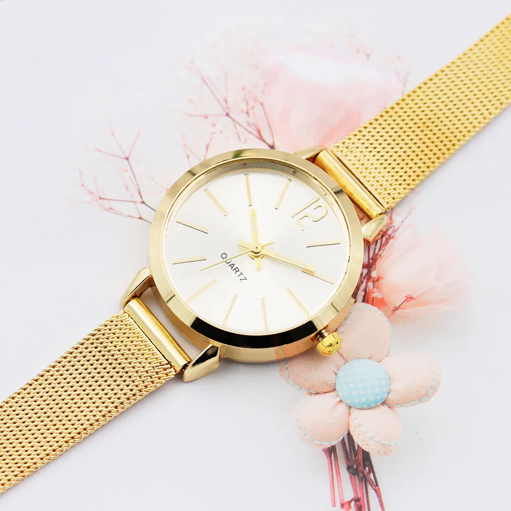Модные женские часы с ремешком, минималистичный стиль, кварцевые часы, роскошные повседневные модные часы для женщин, подарок bayan saat reloj mujer* Y
