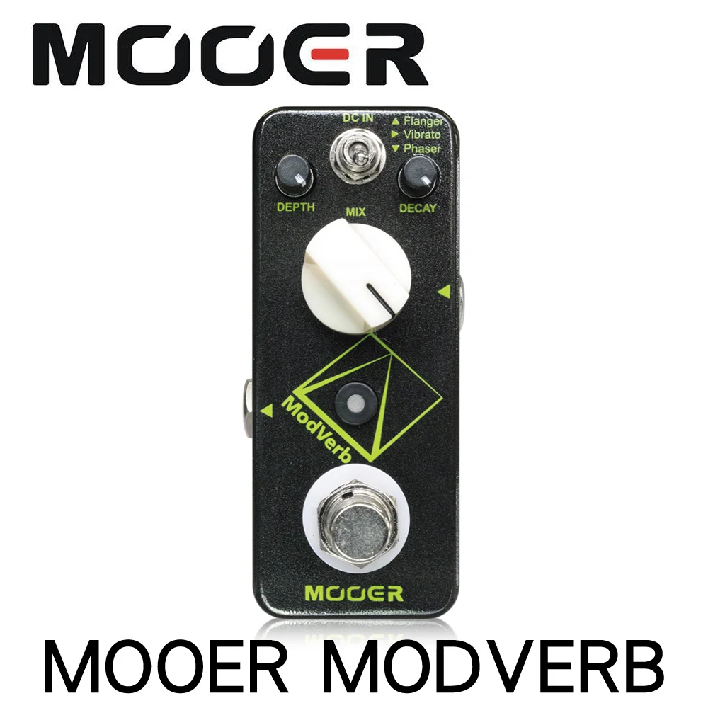 Переключатель Mooer для электрической гитары с эффектом реверберации и