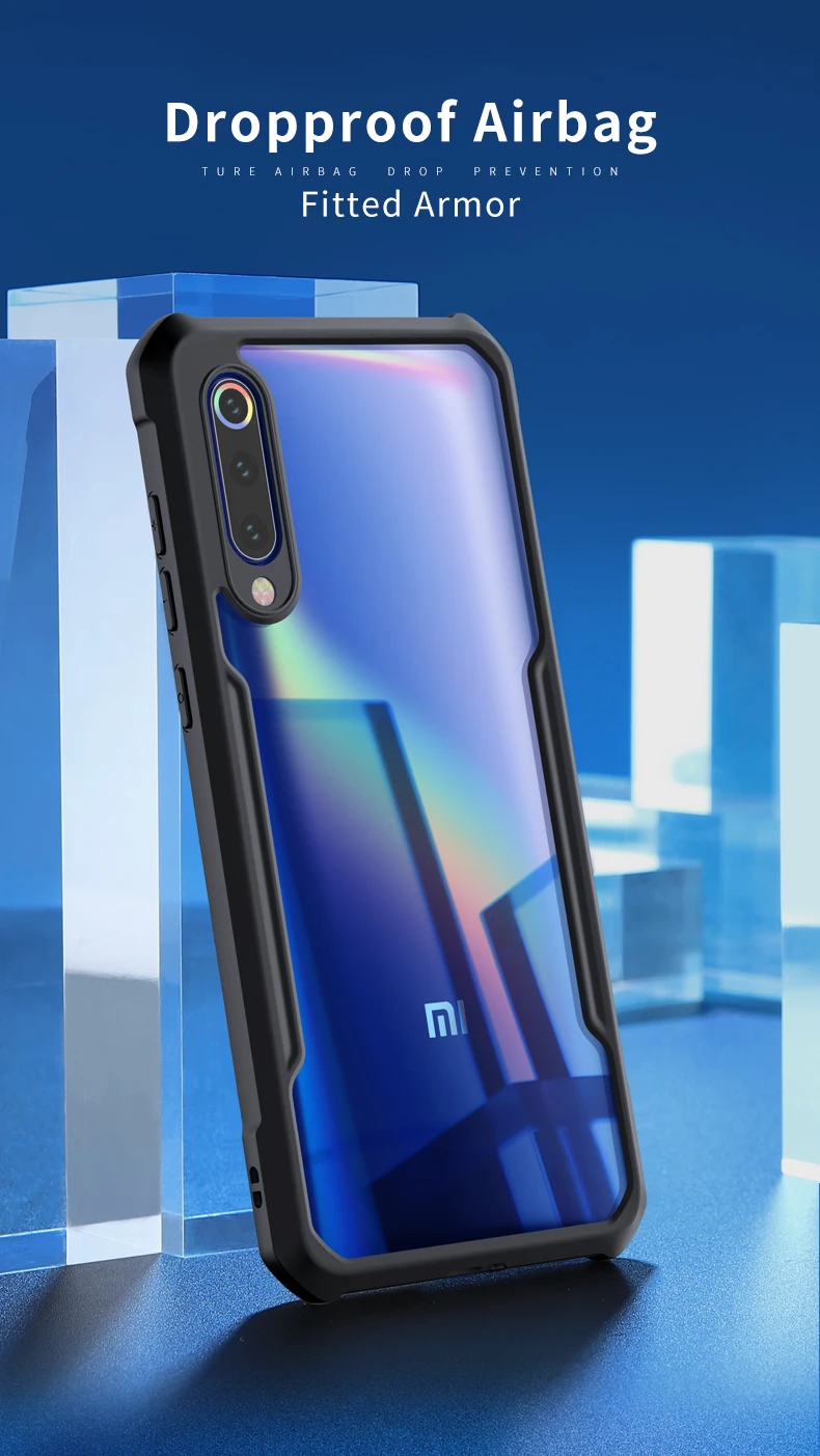 Для Xiaomi mi 9 mi 9 SE чехол для телефона XUNDD подушка безопасности противоударный чехол 360 полная защитная задняя крышка для mi 9 mi 9 se чехол с ремешком