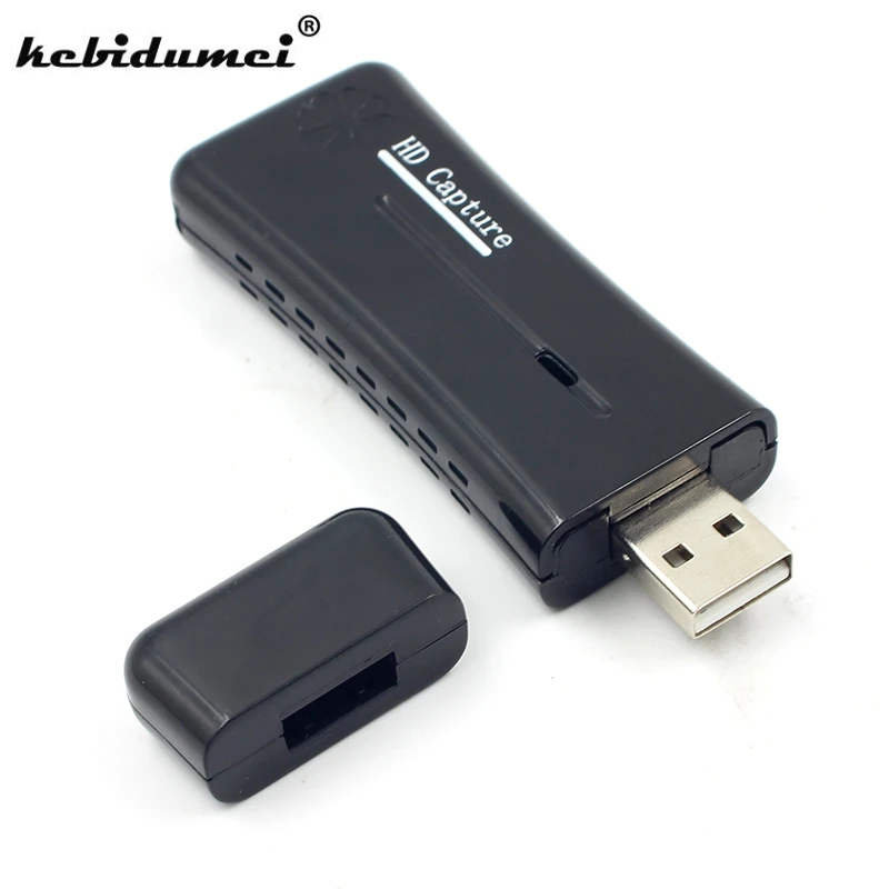 

kebidumei Portable Mini USB2.0 Port Video Capture Card HD 1 Way HDMI 1080P Video Convert Card for PC for Windows XP/Vista/7/8/10