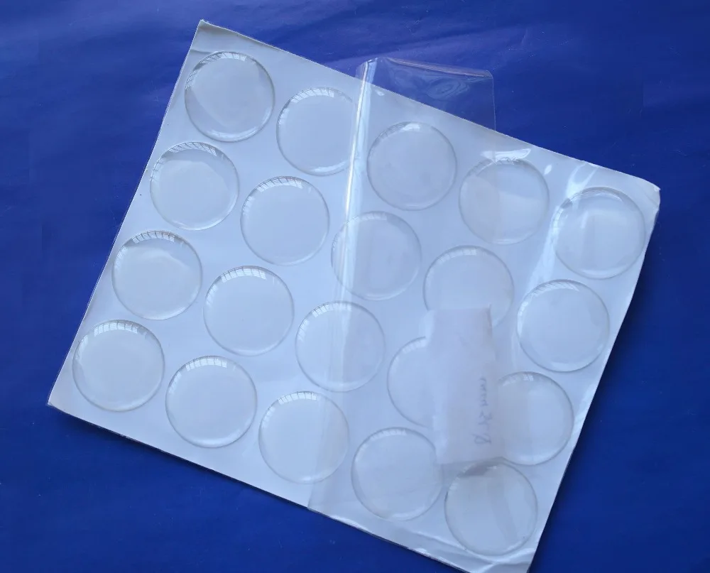 

100pcs 1 inch 25.4MM Clear 3D Dome Resin Circle Stickers Clear Epoxy Sticker For DIY Bottle Caps Jewelry Free Shipping
