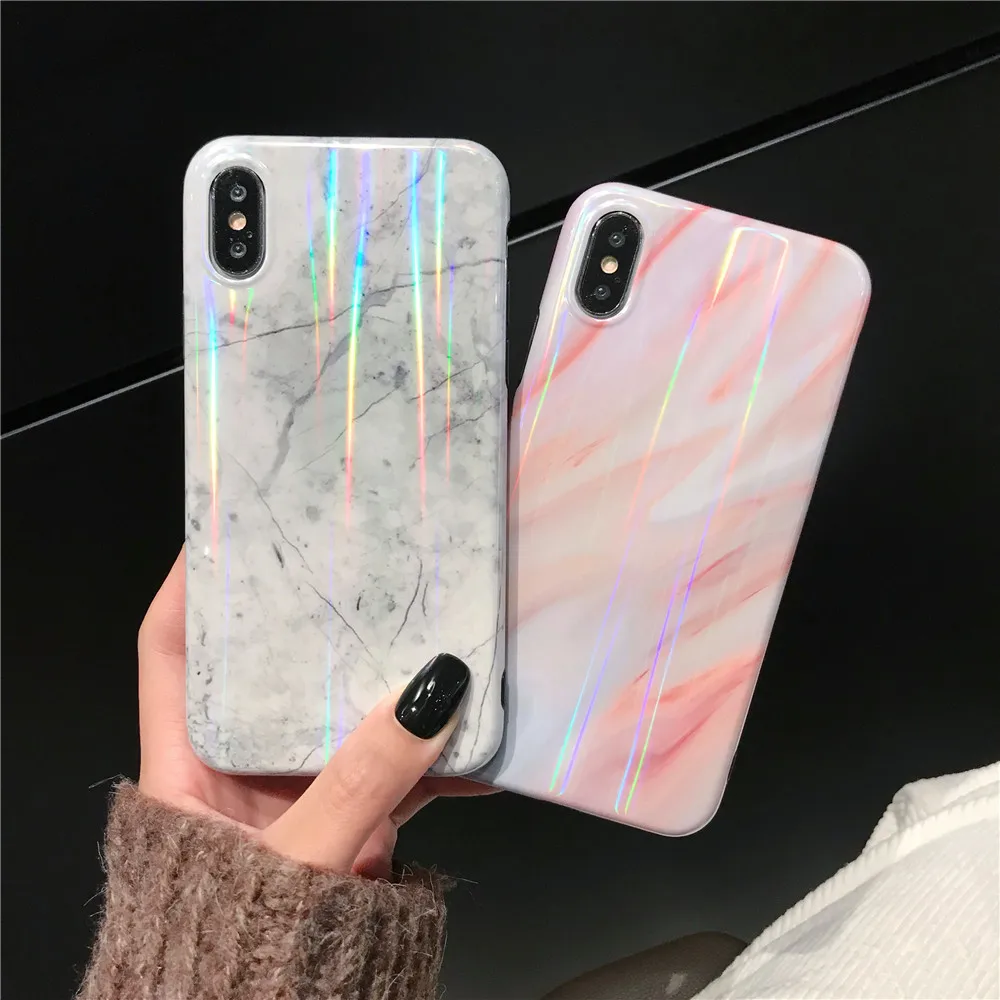 

ZRICKIE Marble Case For iPhone X Xs Max XR Case Soft Silicone TPU Matte Marble Case For iPhone 8 7 6 6S Plus Case Fundas Capa