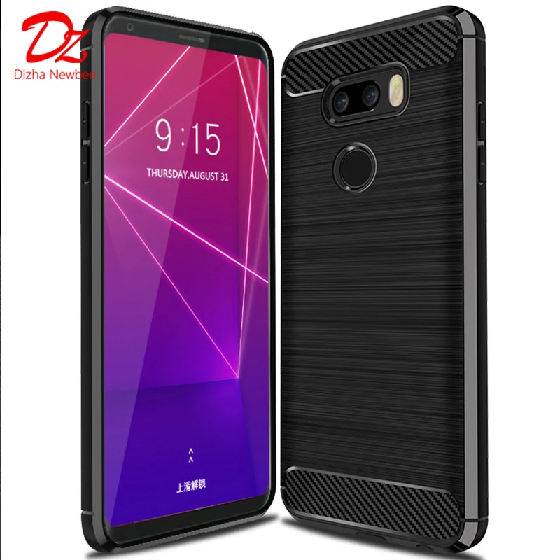 Для LG V30 V30s плюс V35 V30s ThinQ V34 V20s V20 мини чехол для LG V30s плюс ThinQ V34 исай Beat силикон из углеродного волокна Мягкий чехол