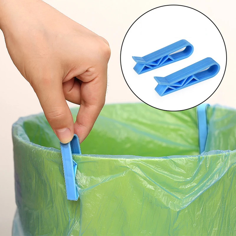 20pcs Anti Slip Plastic Creative Garbage Bags Clamp Clip Rubbish Bin