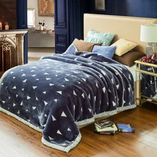 

Warm Flannel Blanket Coral Plaid For sofa air Throw Travel Manta Soft Blanket For Beds Throws Fleece Blanket FashionMove