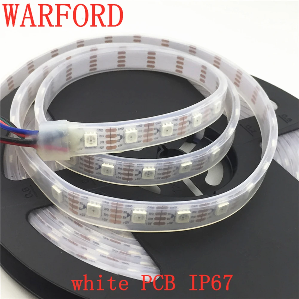 WS2813 синхро адаптер длиной 1 м/5 м Светодиодная лента DC5V WS2812b обновленная версия