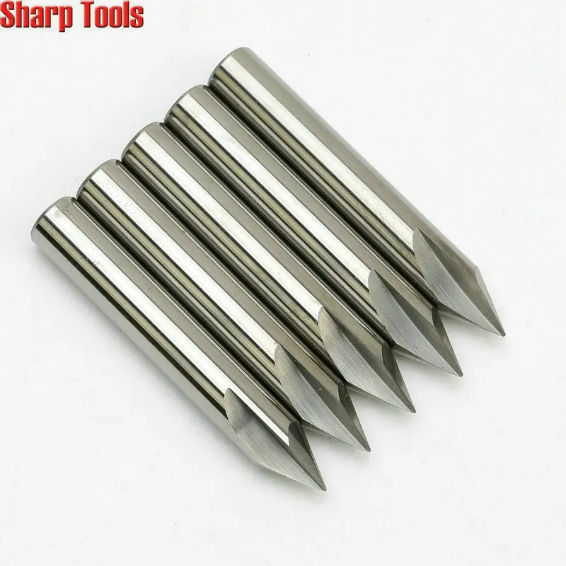 straight bit cnc router tool engraving cutter carbide end mill set