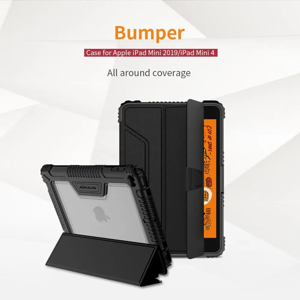 For Ipad Mini 19 Case Nillkin All Around Bumper Flip Leather Case With Apple Pencil Holder For Apple Ipad Mini 4 Back Cover Tablets E Books Case Aliexpress For Ipad Mini 19 Case Nillkin All Around Bumper Flip Leather Case With Apple Pencil Holder For Apple Ipad Mini 4 Back Cover Tablets E Books Case Aliexpress