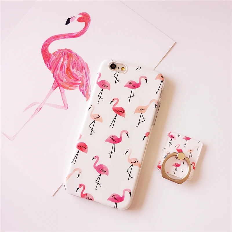 

For iphone 6s plus Case Cover flamingo original TPU Case for iphone 7 8 plus for iphone 6 s x phone cases silicone unicom 100%