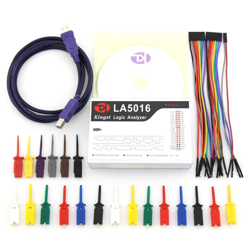 La5016 Usb Logic Analyzer / 500m Sample Rate / 16 Channel Full Channel