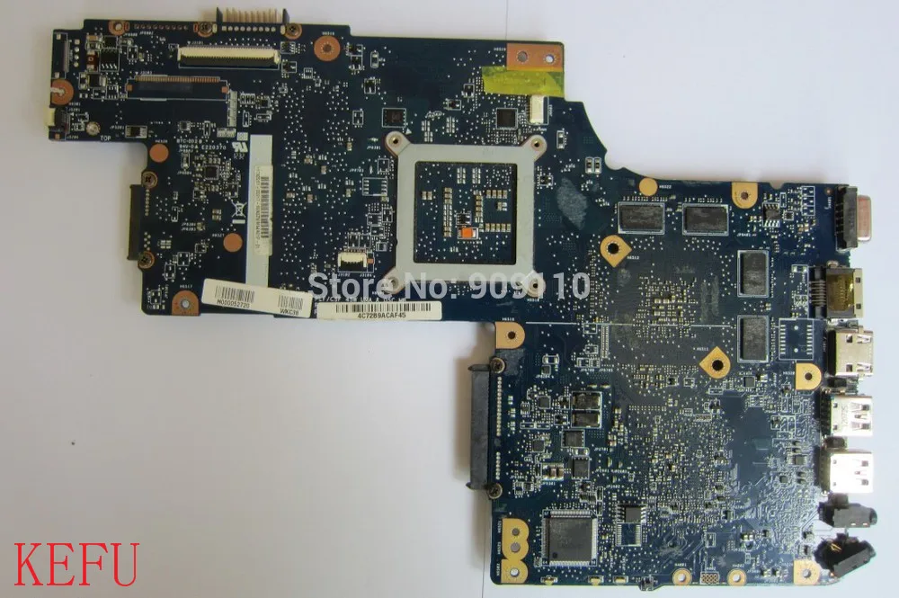 Yourui для Toshiba L850 C850 Материнская плата ноутбука H000052720 PGA989 HD 7670 м 1 ГБ HM76 материнская плата DDR3 тестирование Быстрая