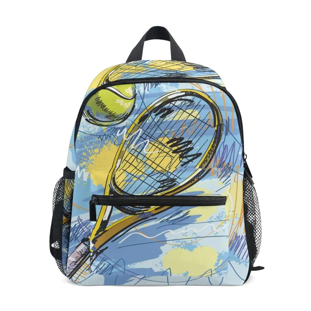 

For boy Kids School Bags children's backpack oil painting pattern small bag large capacity for teenage boys student backpack