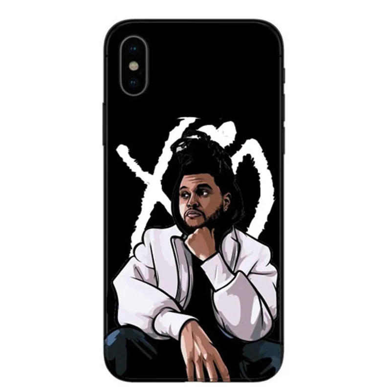 J COLE The Weeknd Starboy Pop Cantor Мягкий Силиконовый ТПУ чехол для телефона чехол для iPhone Da X 8 alem de 7 plus 6 5 XR 11 - Цвет: TPU