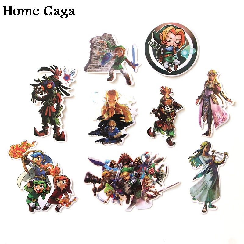 Homegaga 44 шт. Мультяшные наклейки для ноутбука скейтборда мотоцикла украшения дома