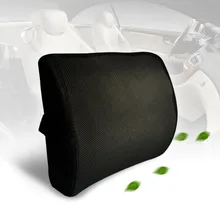 Пена памяти поясничная поддержка спины Подушка массажная Талия автомобильное сиденье Подушка для офиса дома авто сиденье стул машина-Чехлы аксессуары