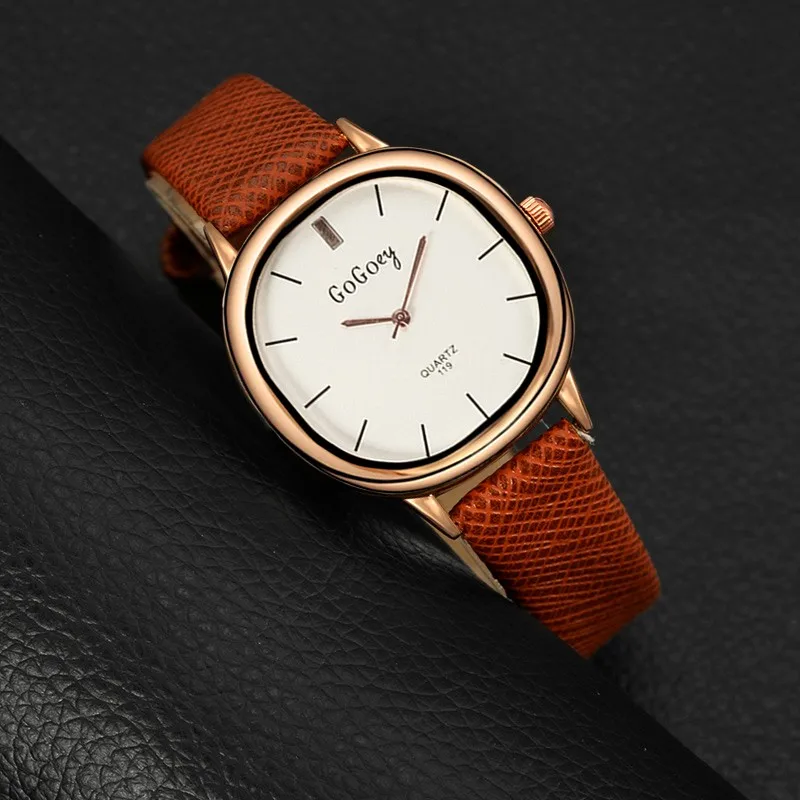 

New Fashion Gogoey Brand Lover's Watches Hot Sale Woman Man Wrist Watch Woman Watches Ladies Clock saat montre femme horloge