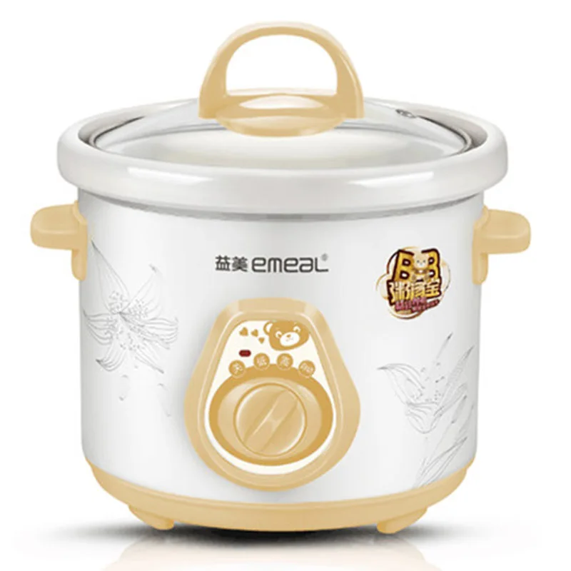Ceramic electric cooker electric cooker mini baby porridge pot food