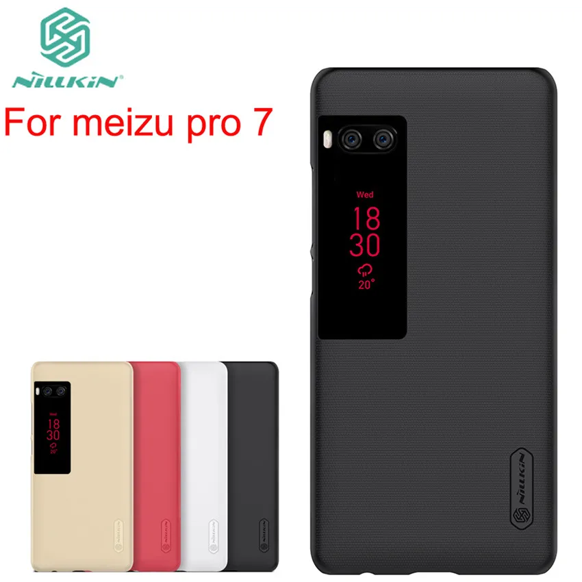 

For Meizu Pro 7 Case Cover Nillkin Case For Meizu Pro 7 High Quality Super Frosted Shield For Meizu Pro 7