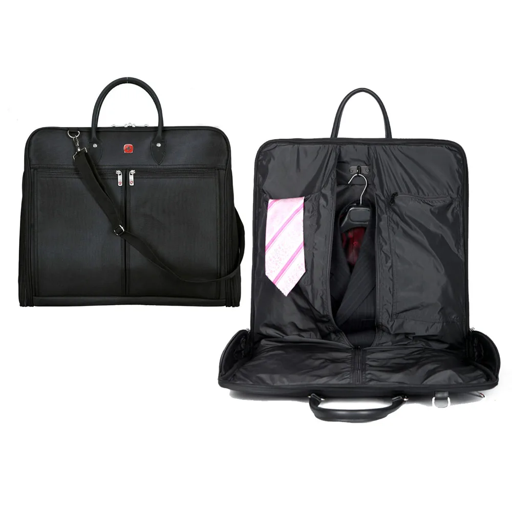 High quality Suit carrier DustProof Cover 1680D Garment Bag Clothes