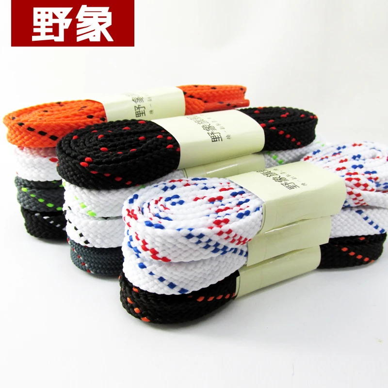 Wild elephant Flattened shoelaces for sport shoes/ skateboarding shoes