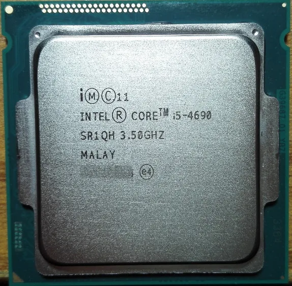 Процессор Intel Core i5-4690 i5 4690 I5-4690 четырехъядерный процессор LGA1150 настольный процессор