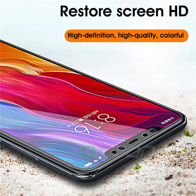 Защитный экран 9H OICGOO 1 3 шт. протектор экрана из закаленного стекла для Xiaomi Mi 8 9 SE 5X
