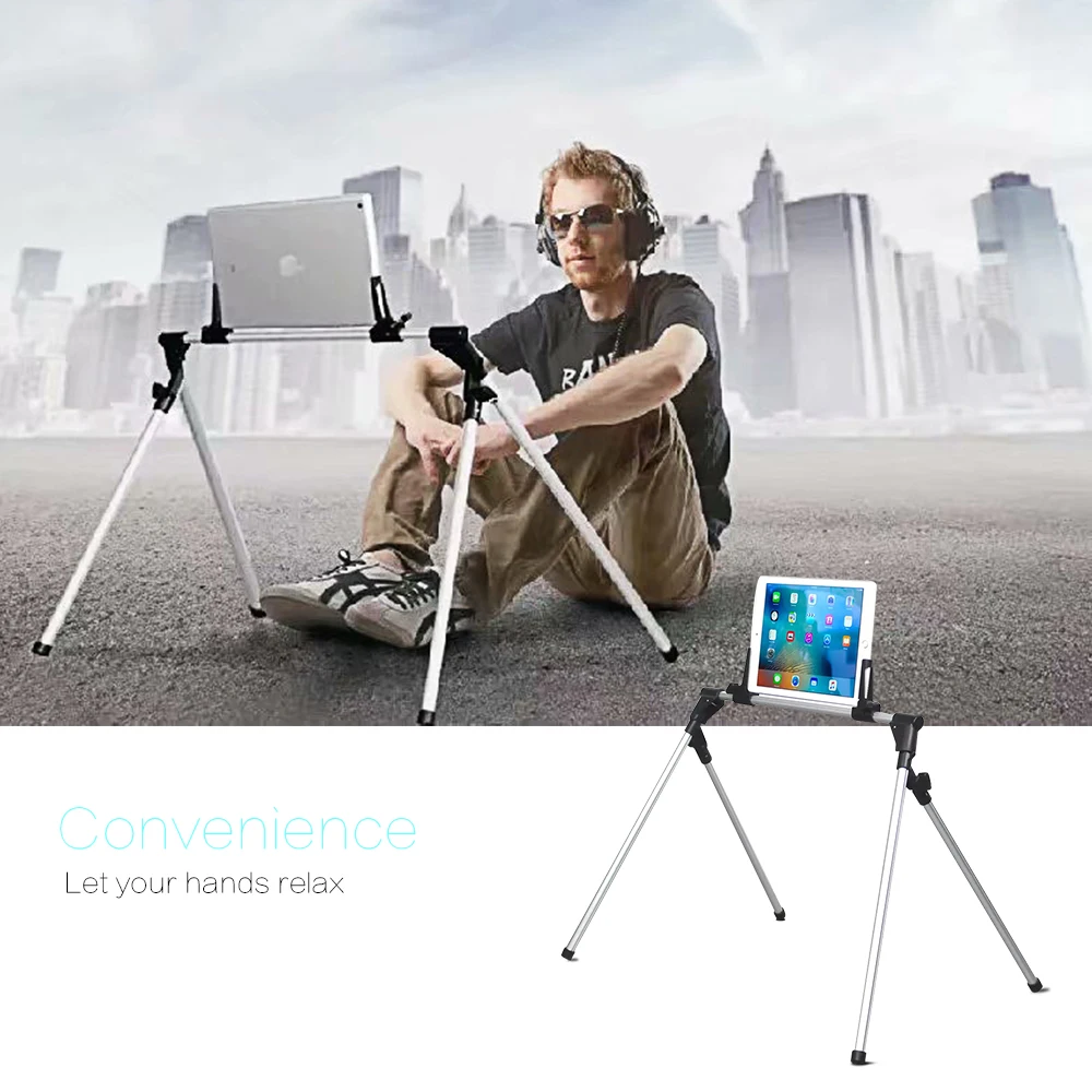 Portefeuille Lazy Tablet Holder Support For iPad Pro 10.5 12.9 Air2 Mini mi pad 4 Porta Samsung Tablet Stand Mount soporte Stand (2)