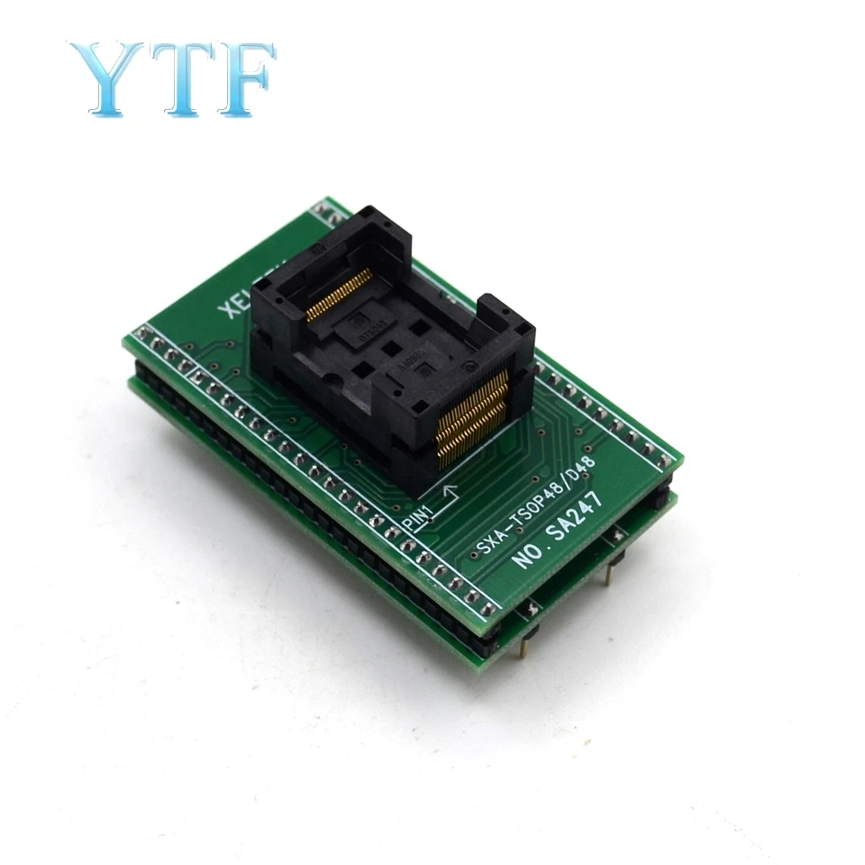TSOP48 DIP48 SA247 SXA TSOP48/D48 IC тестовый преобразователь розетка чип адаптер|Аксессуары для