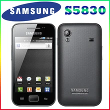 S5830i Samsung Galaxy Ace S5830 Original Unlocked Android 5MP WIFI GPS Unlocked Mobile Phone Free Shipping