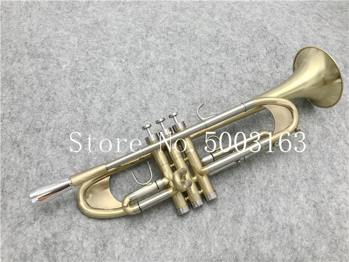 

BULUKE Trumpet LT190S-77 Music instrument Bb flat Frosted with wire drawing professional performance