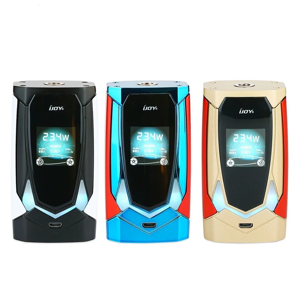 Preise IJOY Avenger 270 234W Voice Control TC Box MOD Max 234W   Englisch Steuerung Keine 18650 20700 Batterie vs Drag 2 Shogun Luxe