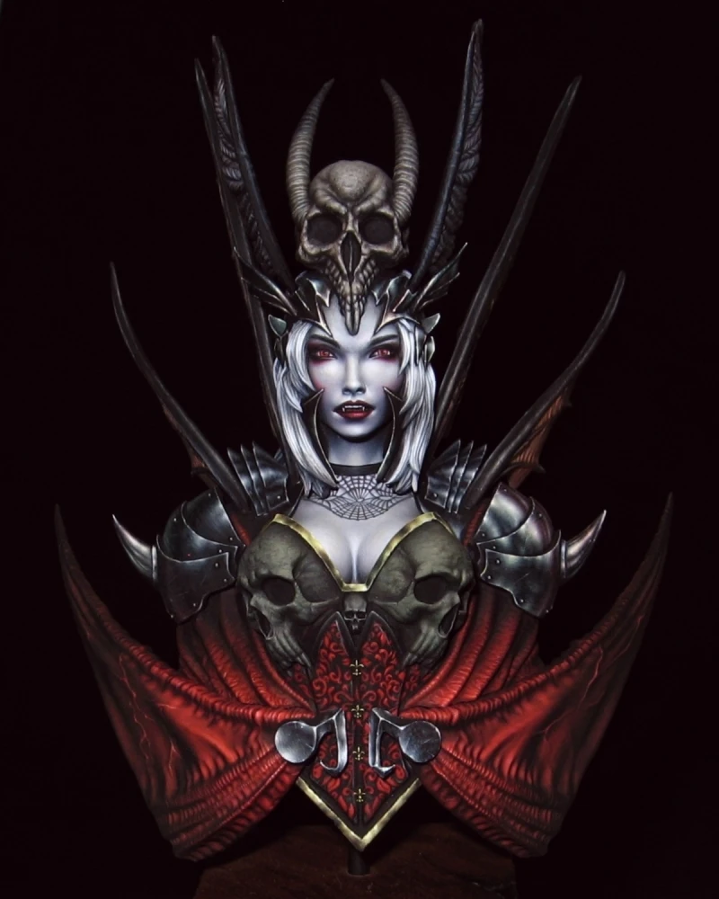 Resina Busto Modelo Kit Vampiro Pricess Ficção Científica Assunto X117 1 - 10 14 High Quality Brinquedos e hobbies